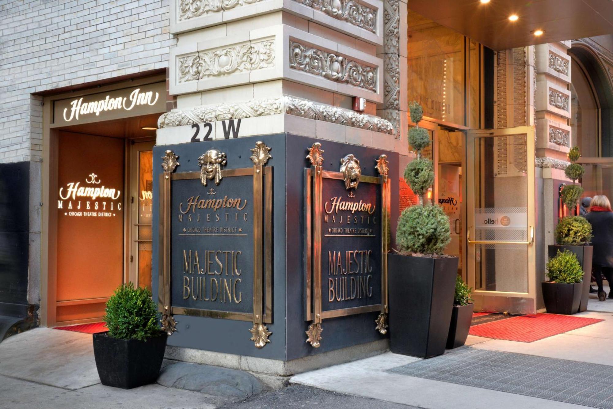 Hampton Inn Majestic Chicago Theatre District Εξωτερικό φωτογραφία